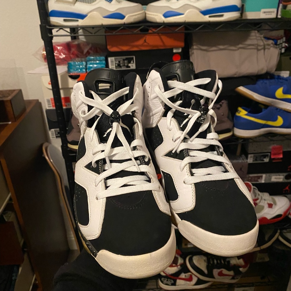 Black White Jordan 6